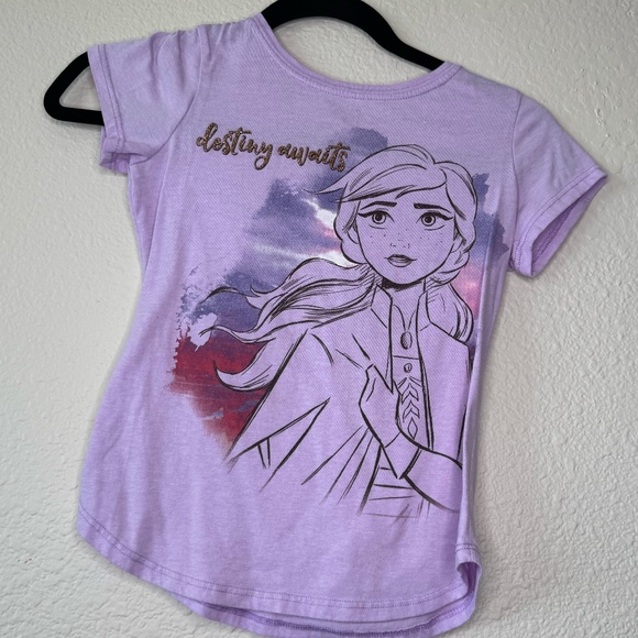 Disney T-Shirt, Anna Frozen II, Purple, T-Shirt, Destiny Awaits - Picture 1 of 3